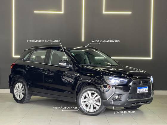 MITSUBISHI ASX 2.0 4WD 16V GASOLINA 4P AUTOMÁTICO MITSUBISHI ASX 2.0 4WD 16V GASOLINA 4P AUTOMÁTICO